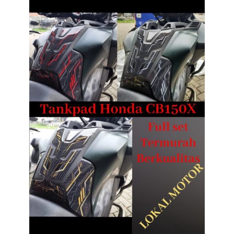 Cipmotor Sticker stiker Tankpad Honda CB150X