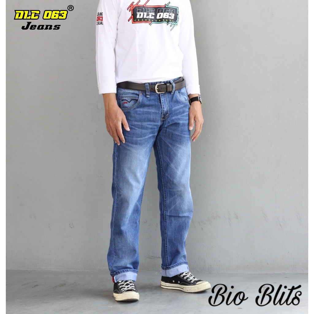 Jeans DLC063 DLOCO berkualitas Cardinal terbaru Motif wisker non streach jins kardinal // jeans pria dewasa