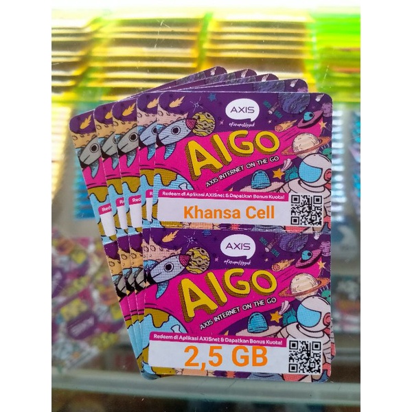 VOUCHER AXIS 2,5 GB 3 HARI LOKAL SUKABUMI