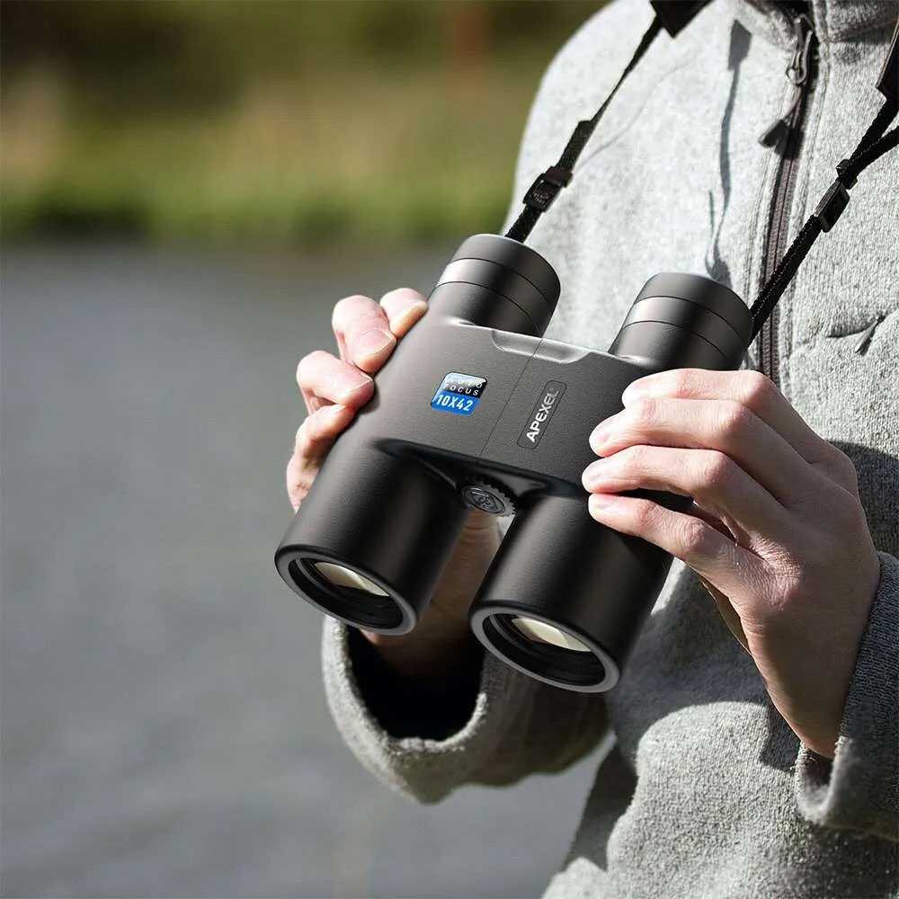Teropong Jarakjauh Binoculars Hd Teleskop Binoculars Jarakjauh Fixed Focus HD Vision 10x42