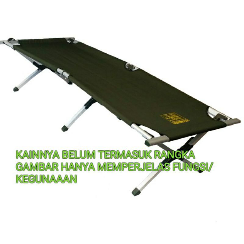 SUKU CADANG DAUN KAIN VELBET ALUMINIUM