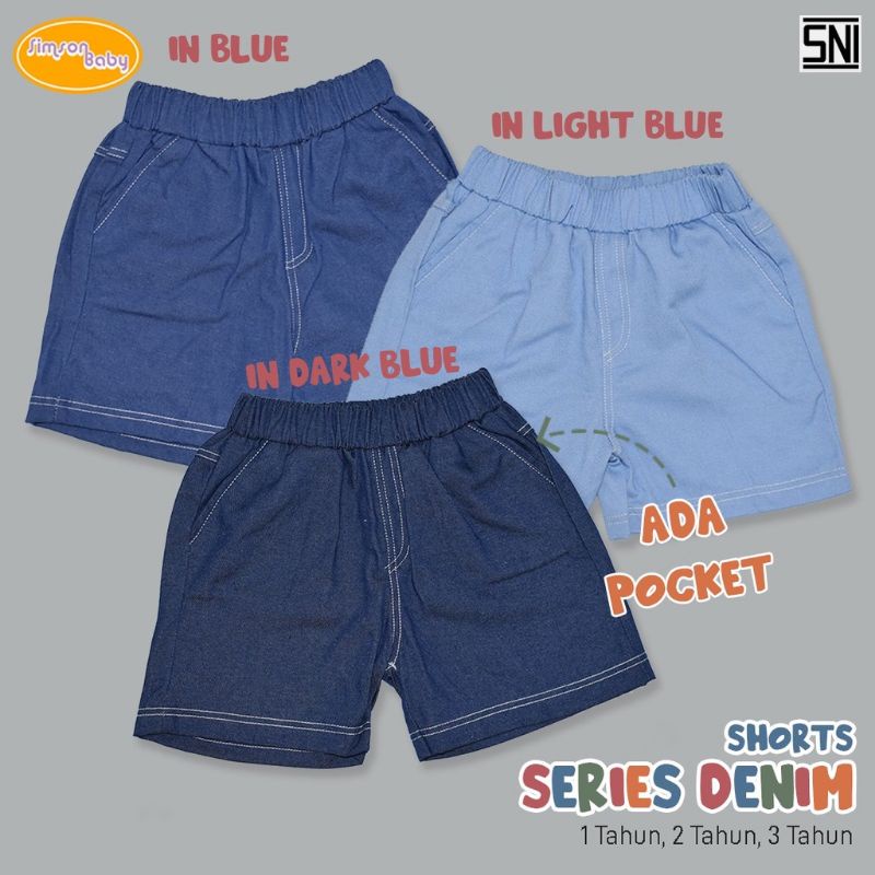 Celana Jeans Pendek Denim Simson