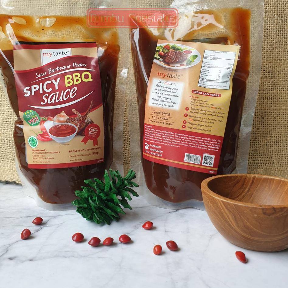 

[PRODUK YKAAM] MY TASTE - Spicy Barbeque Sauce / Saus Spicy BBQ 500gr / Barbeque AFK