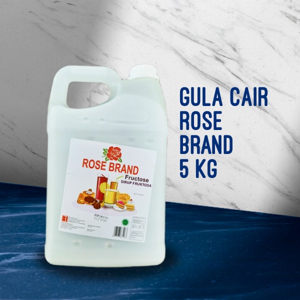 

Gula Cair Rosebrand ( 5 kg ) Fructose Rose Brand