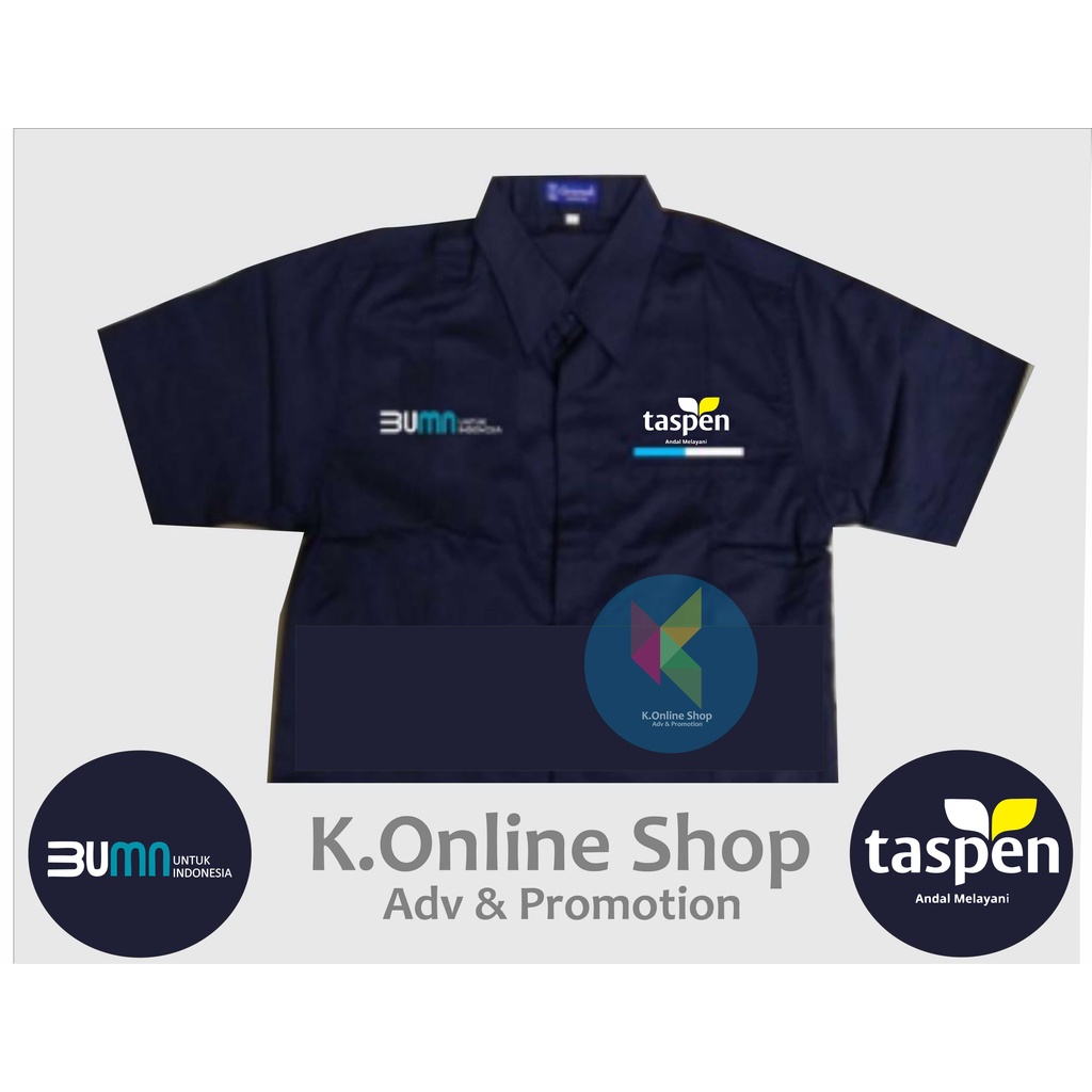 kemeja bumn taspen seragam bumn taspen baju bumn taspen