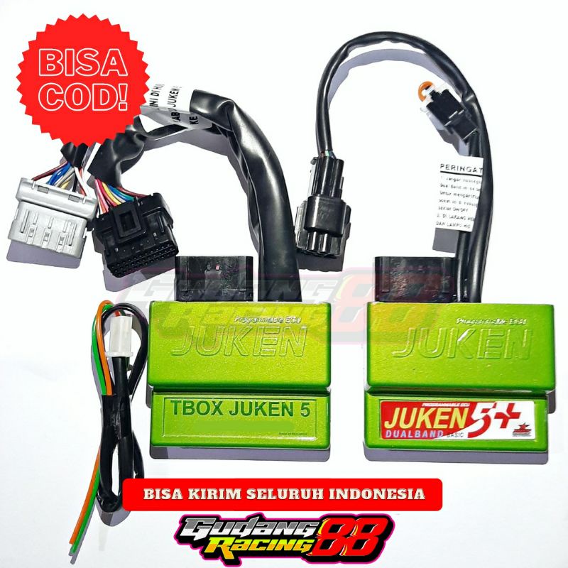 (GR88) ECU BRT JUKEN 5+ 5 PLUS DUALBAND RACING TURBO HONDA GENIO BEAT 2020 KEATAS SCOOPY 2020 KEATAS