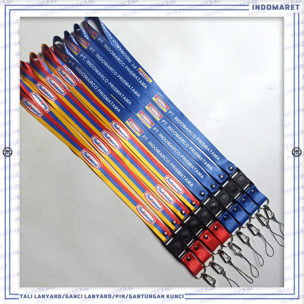 

TALI LANYARD GANTUNGAN ID CARD/HP/KUNCI/DLL.. INDOMARET