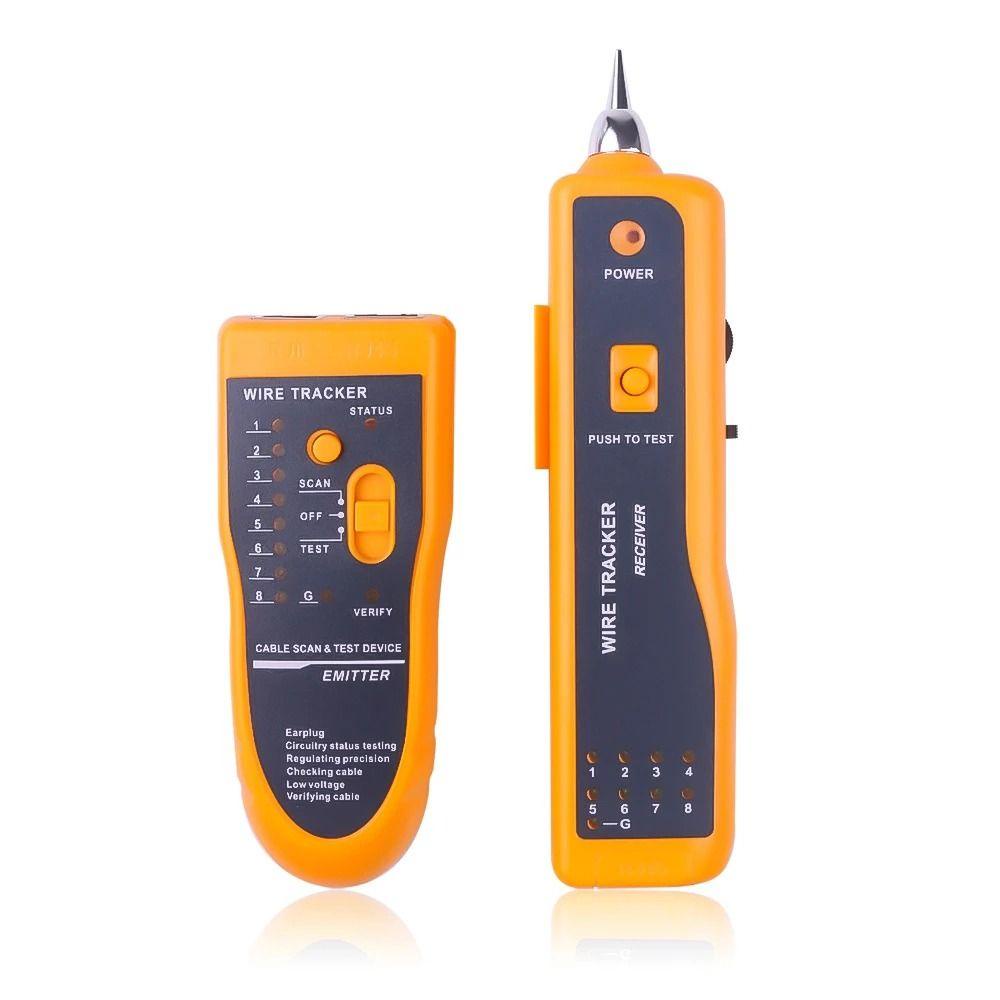 Solighter Kabel Jaringan tester Detector Professional Ethernet Line Finder LAN Jaringan Kabel tester