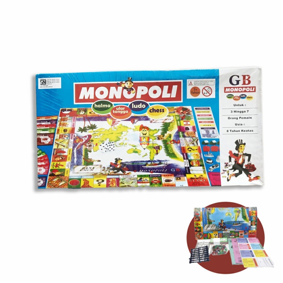 Mainan / Board Game MONOPOLI GB
