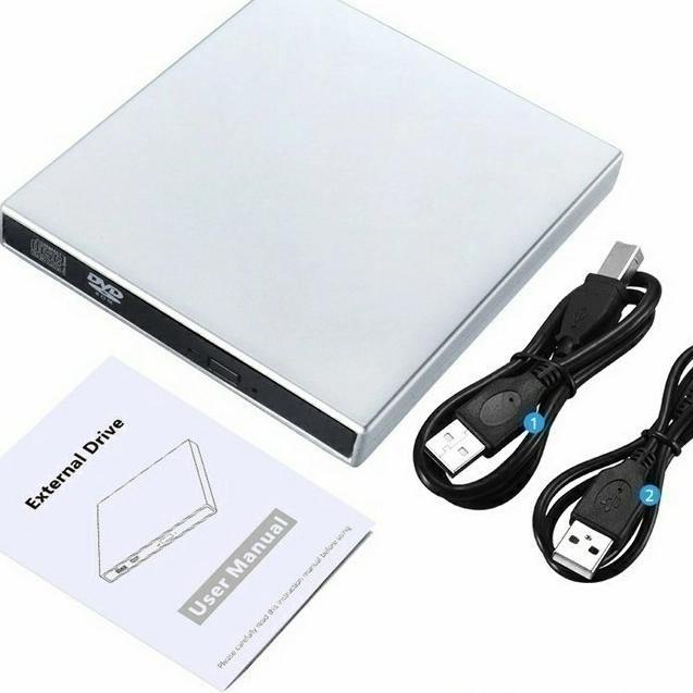 DVD RW External Portable CD ROM Drive DVD Eksternal For Laptop PC