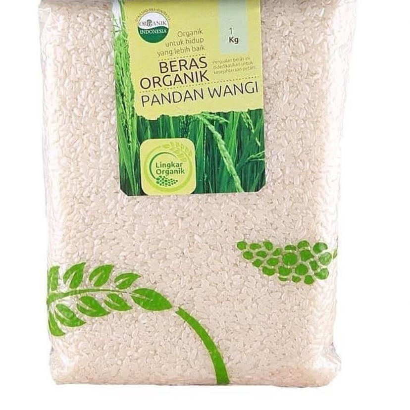 

✾Terbaru❀➥ Lingkar Organik Beras Pandan Wangi Putih 1 kg - Beras Pandan Wangi 85 ➥