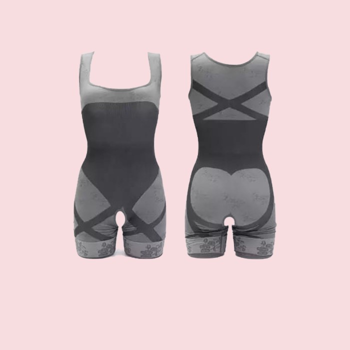[COD] Genie Bamboo Suit Korset Body Shaper Pelangsing Tubuh Wanita