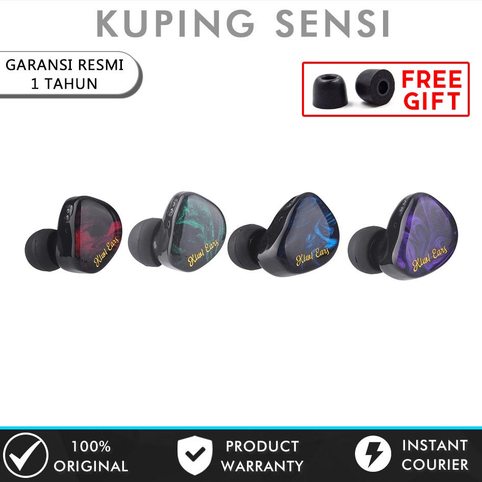 KIWI EARS CADENZA 10mm Beryllium Diaphragm Dynamic Driver Earphone