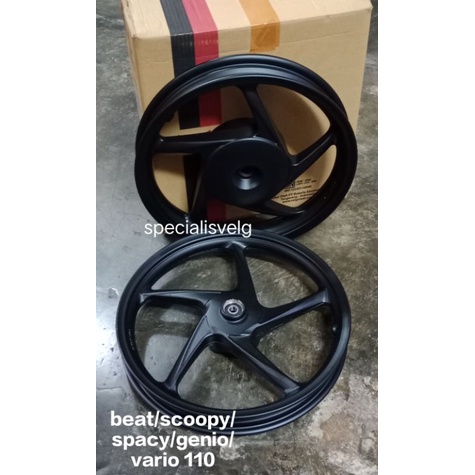 Velg/Pelak Pelek standar V rossi Beat karbu/fi/esp/pop scoopy karbu/fi vario 110 spacy