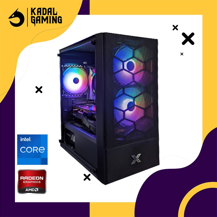 PC GAMING RATA KANAN INTEL CORE I3 10105F RADEON RX 6600 / 6600XT 16GB