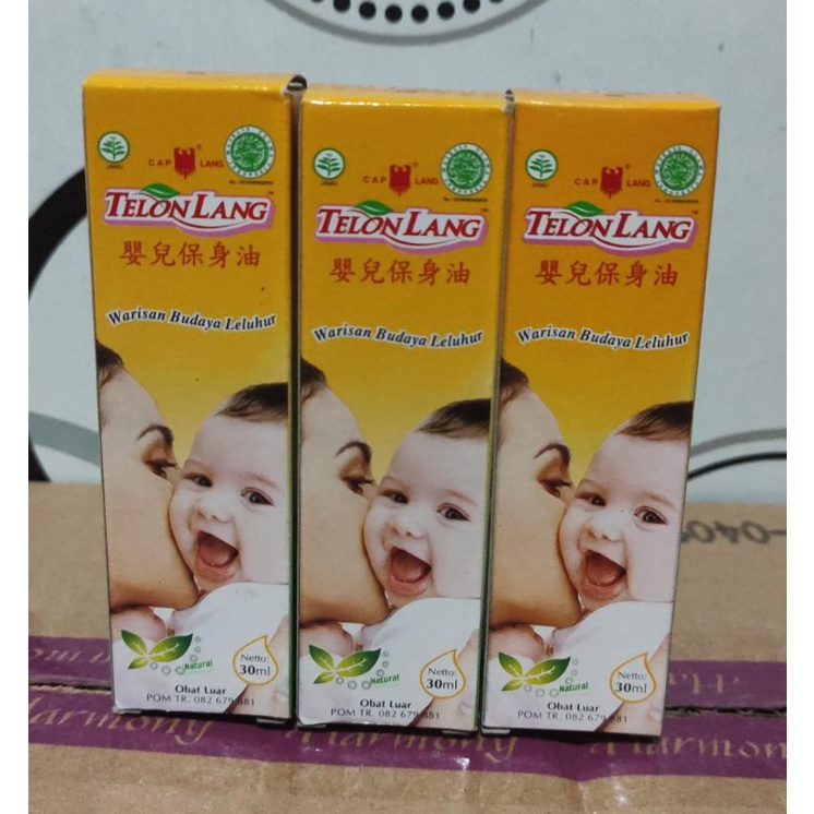 Telon lang 30 mL/ minyak telon lang.