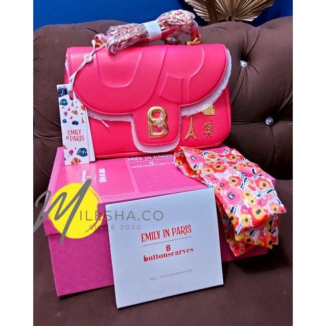 Preloved Buttonscarves - Emily Alma Flap Bag