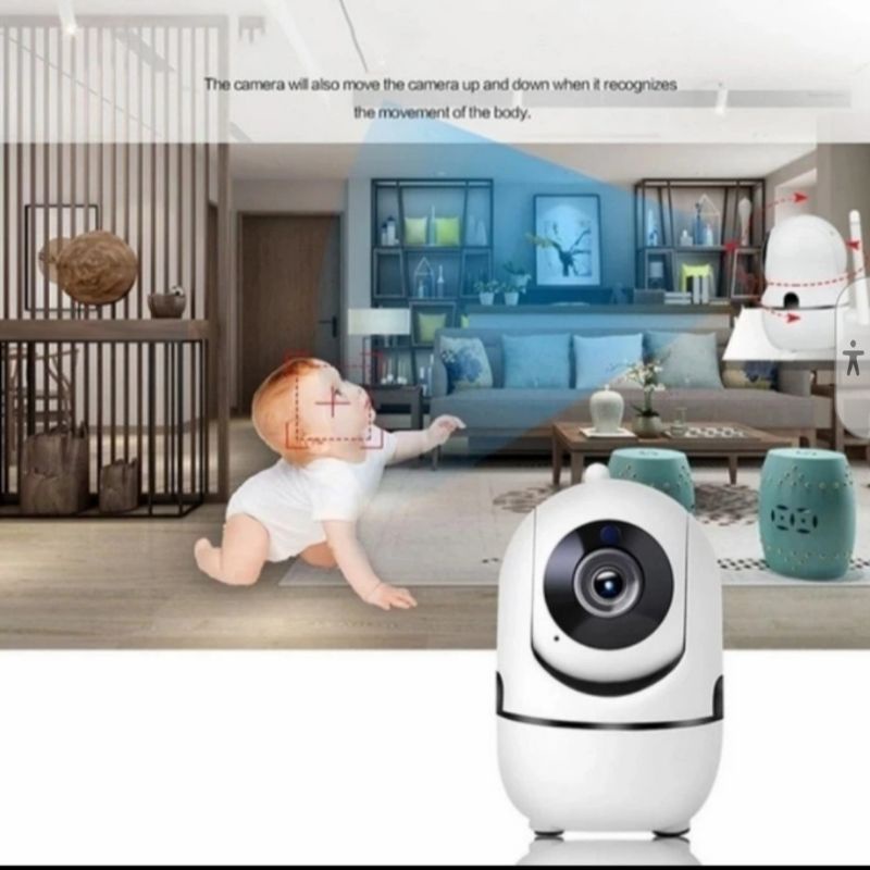 IP CCTV Minion WiFi Camera Human Tracking sensor kamera HD 1080P wireless V380pro