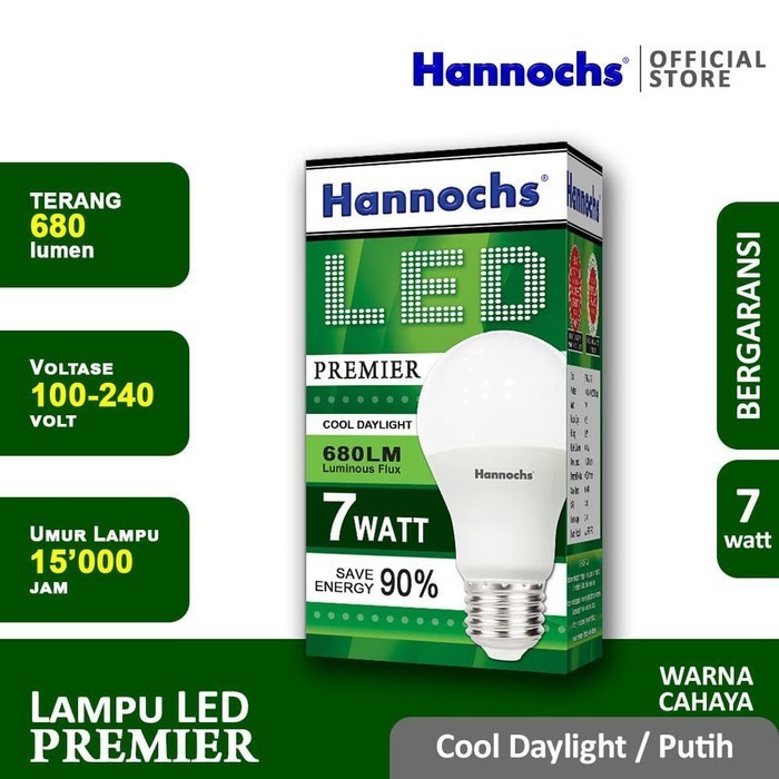 Lampu LED Hannochs Premier 7w 7 watt