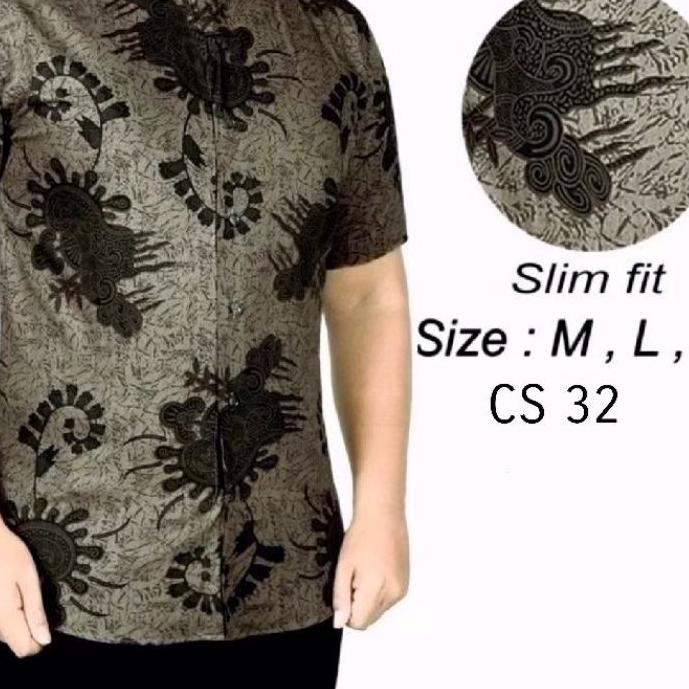 Top Sale BATIK COLIN DION TANGAN PENDEK SLIMFIT