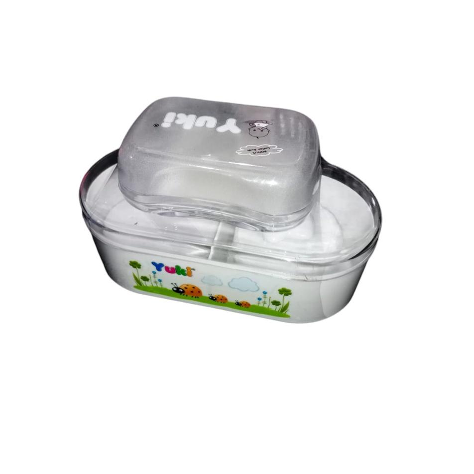 Murah Bulan Ini 1 Set Tempat Bedak Dan Tempat Sabun Bayi - Perlengkapan Mandi Bayi 1 Set Lengkap
