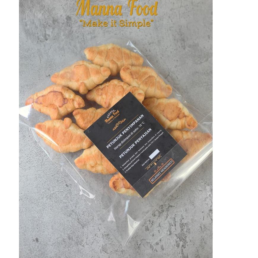 

❤[PROMO ⚡ALE!!!]❤ Mini Butter Croissant / Plain Croissant Small isi 12 PCS /Croissant Termurah