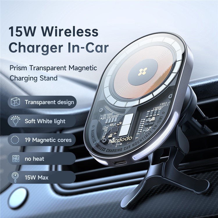 MCDODO CH2340 Car Wireless Charger 15W Magsafe Mobil Magnetic