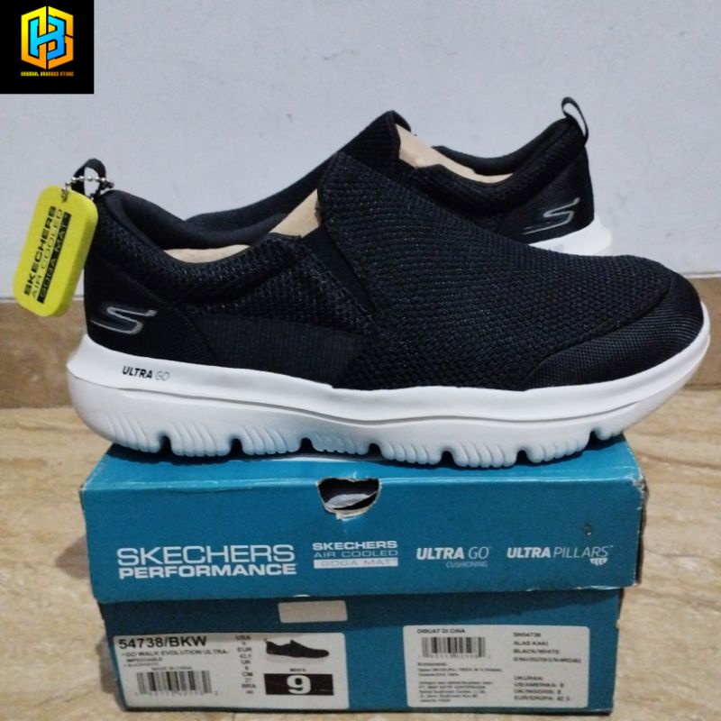 Skechers go walk EVOLUTION ULTRA ( 54738BKW )
