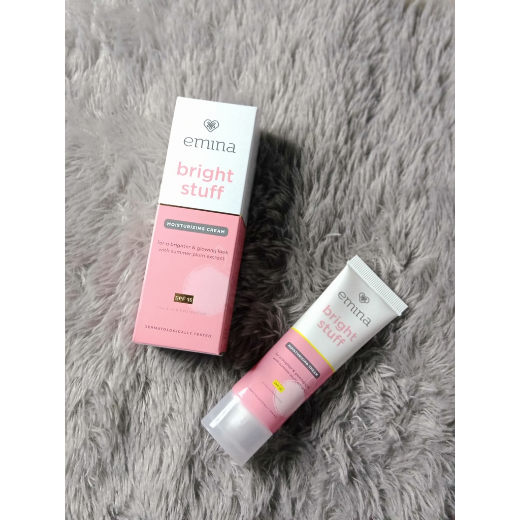 Jual Emina Bright Stuff Moisturizing Cream 20ml Shopee Indonesia