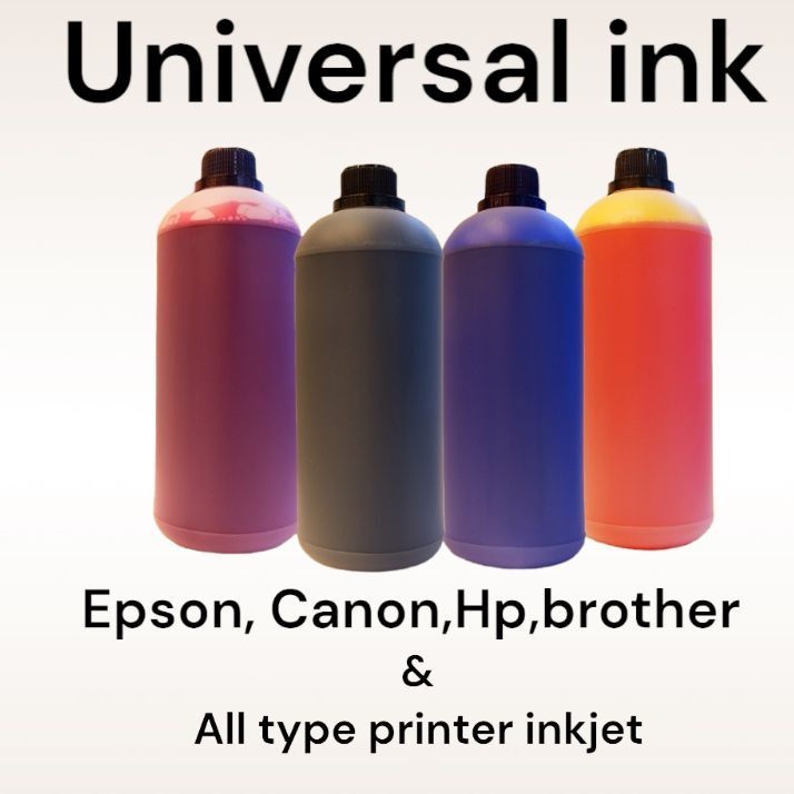 Tinta ciss universal 1000ml for epson, canon, Hp, brother &amp; all type inkjet printer