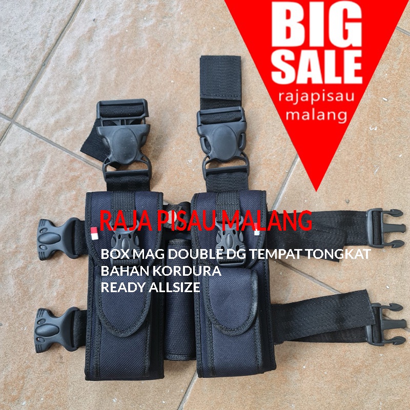 PROMO Box tempat Magazine Tentara TNI Box Magazen Hitam Tas Magazen MURAH