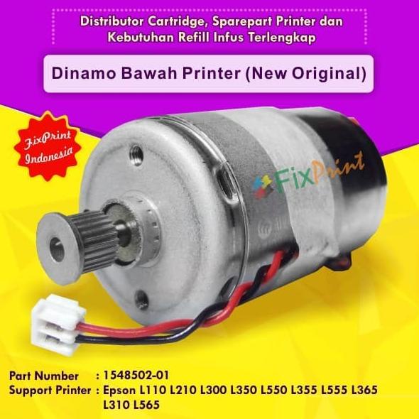 Dinamo Motor Bawah Printer Epson L110 L210 L300 L365 L310 L565 L350