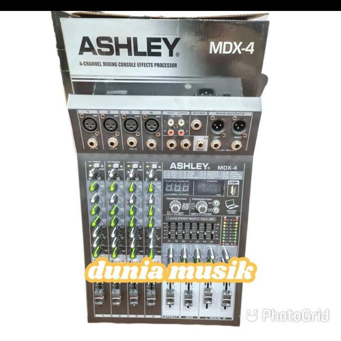 Mixer audio ashley mdx4 mdx 4 serie-mdx original