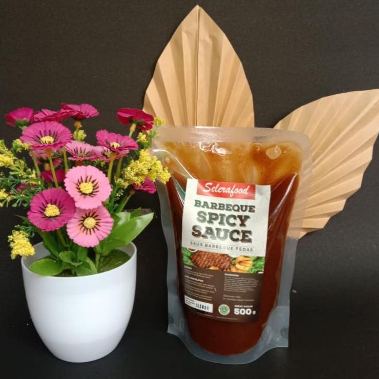 

[KODE PRODUK N6BOG4392] Barbeque Spicy Sauce - Saus Pedas BBQ Selerafood 500 gr/pack