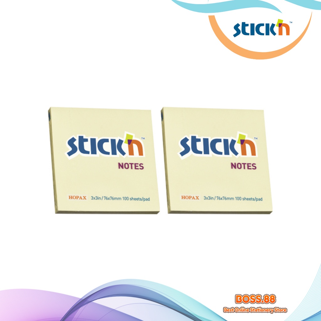 

STICK NOTE / NOTES TEMPEL STICK'N 76 x 76 21007 YELLOW