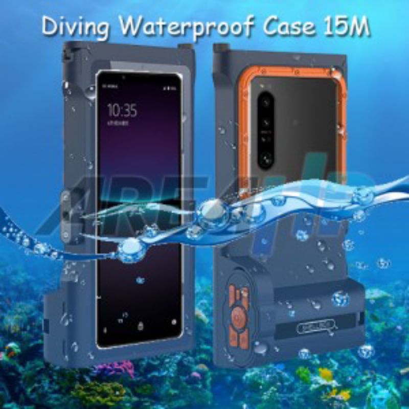 Shellbox Gen 3 Diving Waterproof Case Casing Cover 15M Sony Xperia 1,5,10 IV