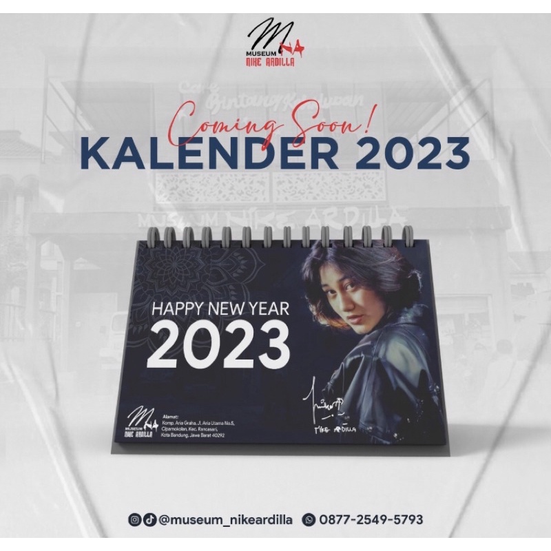 

KALENDER EKSKLUSIF DISKOGRAFI NIKE ARDILLA 2023