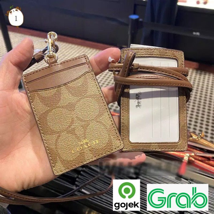 

OBRAL Name Tag Holder Gantungan ID Card Holder Coach New York Code 2280