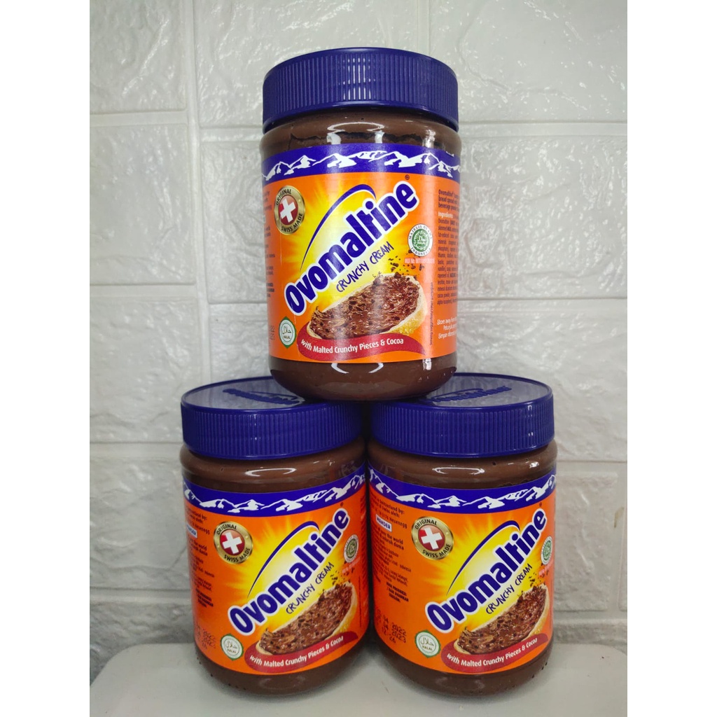 

OVOMALTINE CRUNCHY CREAM KEMASAN 380 GR