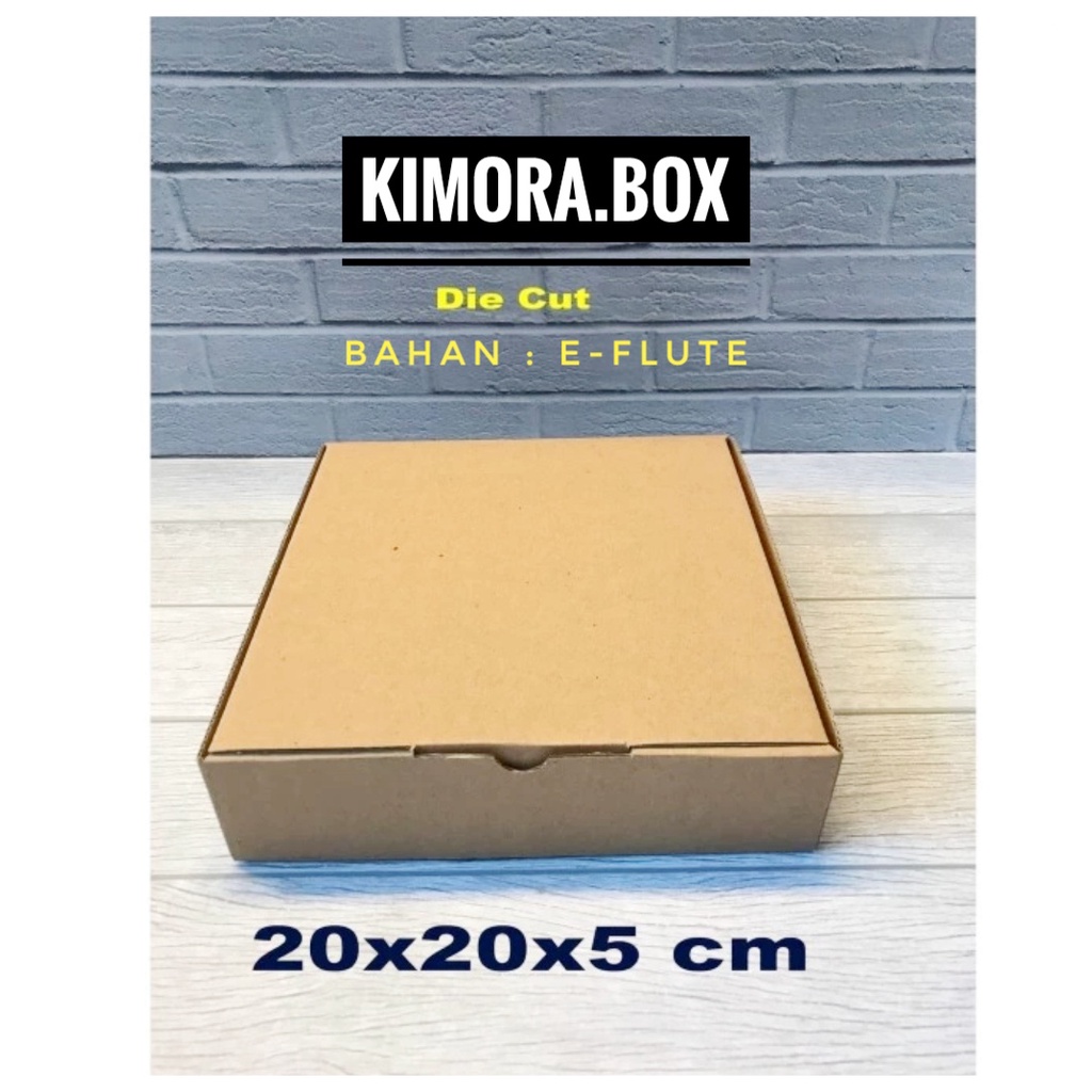 

KARDUS/KARTON/BOX UK.20x20x5 cm.........model kardus pizza