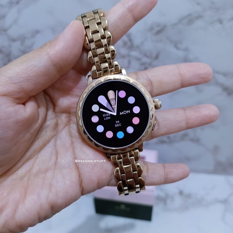 kate spade scallop 2 smartwatch preloved