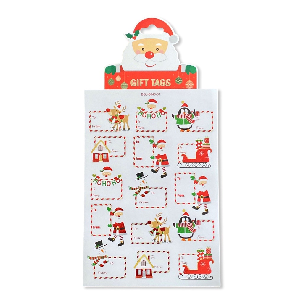 

W! Accessories Natal Stiker Label Hampers (30pcs) 64412101