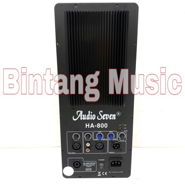 Terbaru Power kit aktif Audio seven HA800 1200watt audio seven HA 800 Limited
