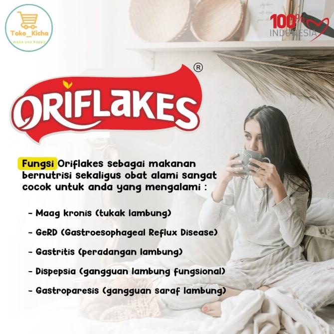 

Oriflakes Gastro Umbi Garut Solusi Asam Lambung 900 Gram-Original Menu Sarapan