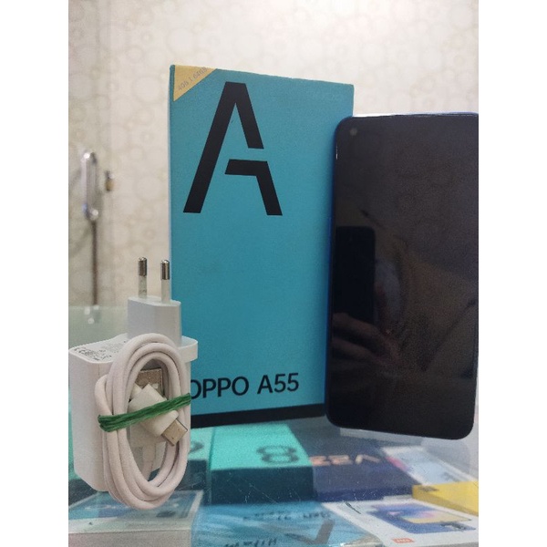 oppo a55 4/64 second fullset