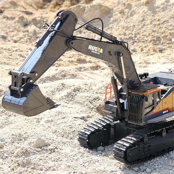 Huina 1592 RC Excavator 22CH 1/14 Mobil Alat Berat