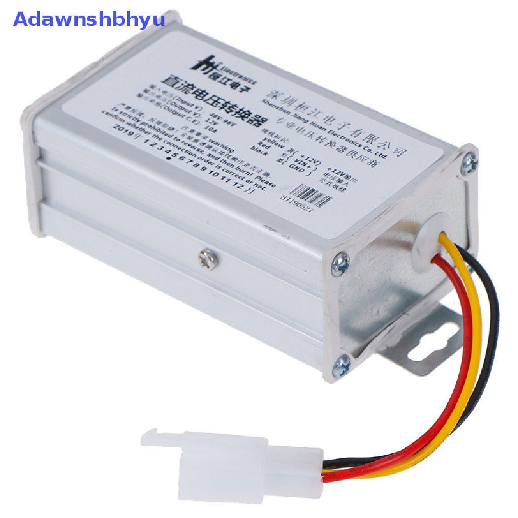 Adhyu Adaptor Converter DC 48V-96V Ke 12V-10A 120W Untuk Mobil Elektrik Bahtera ID