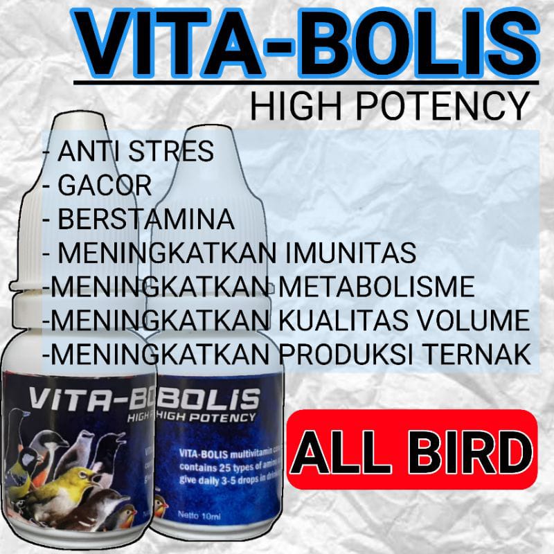 complete multivitamin UNTUK SEMUA BURUNG MURAI KACER PLECI KENARI CIBLEK PARKIT