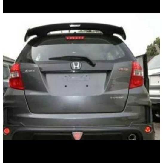 Star Seller.. spoiler plastic honda jazz rs fit ge 8 gen 2 universal hatchback mugen