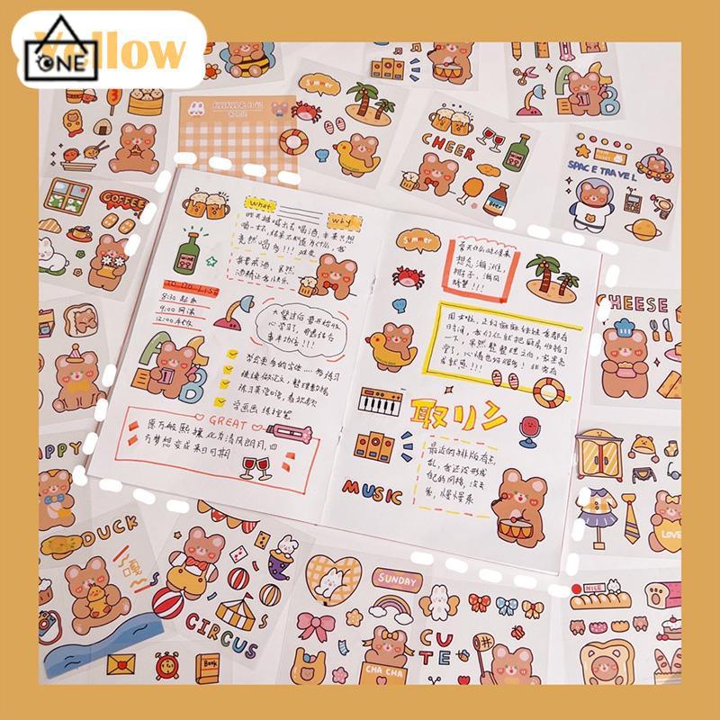 COD❤️20pcs Stiker Kartun Lucu Untuk Dekorasi Notebook DIY Sticker Stationady-A.one